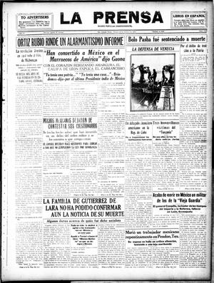 La Prensa (San Antonio, Tex.), Vol. 6, No. 1123, Ed. 1 Friday, February 15, 1918