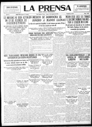 La Prensa (San Antonio, Tex.), Vol. 6, No. 1645, Ed. 1 Monday, August 11, 1919
