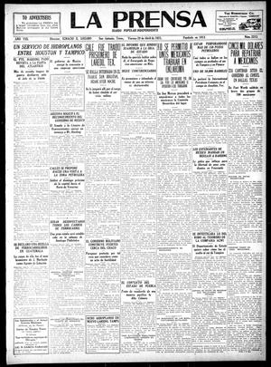 La Prensa (San Antonio, Tex.), Vol. 8, No. 2212, Ed. 1 Friday, April 29, 1921