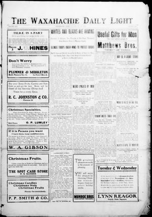 The Waxahachie Daily Light (Waxahachie, Tex.), Vol. 17, No. 223, Ed. 1 Tuesday, December 21, 1909