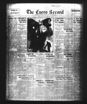 The Cuero Record (Cuero, Tex.), Vol. 39, No. 43, Ed. 1 Sunday, February 19, 1933