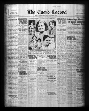The Cuero Record (Cuero, Tex.), Vol. 42, No. 263, Ed. 1 Sunday, November 8, 1936