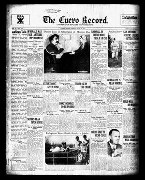 The Cuero Record. (Cuero, Tex.), Vol. 41, No. 110, Ed. 1 Friday, May 10, 1935