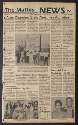 The Mathis News (Mathis, Tex.), Vol. 62, No. 50, Ed. 1 Thursday, December 12, 1985