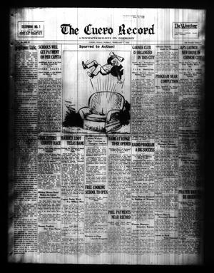 The Cuero Record (Cuero, Tex.), Vol. 38, No. 31, Ed. 1 Sunday, February 7, 1932