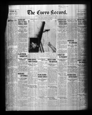 The Cuero Record. (Cuero, Tex.), Vol. 42, No. 276, Ed. 1 Monday, November 23, 1936