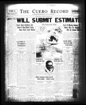 The Cuero Record (Cuero, Tex.), Vol. 36, No. 215, Ed. 1 Tuesday, September 9, 1930