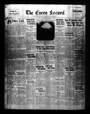 The Cuero Record (Cuero, Tex.), Vol. 38, No. 21, Ed. 1 Tuesday, January 26, 1932
