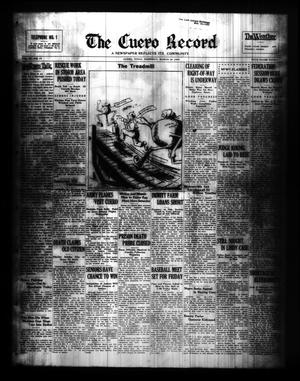 The Cuero Record (Cuero, Tex.), Vol. 38, No. 71, Ed. 1 Thursday, March 24, 1932