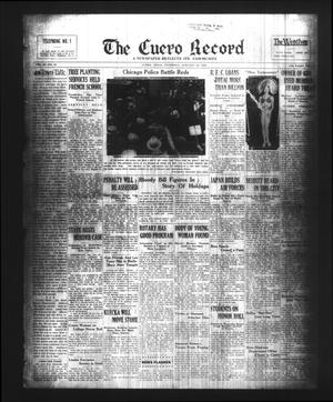 The Cuero Record (Cuero, Tex.), Vol. 39, No. 23, Ed. 1 Thursday, January 26, 1933