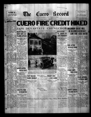 The Cuero Record (Cuero, Tex.), Vol. 44, No. 38, Ed. 1 Tuesday, February 15, 1938