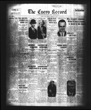 The Cuero Record (Cuero, Tex.), Vol. 39, No. 32, Ed. 1 Monday, February 6, 1933