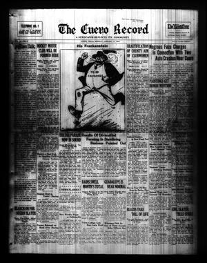 The Cuero Record (Cuero, Tex.), Vol. 38, No. 8, Ed. 1 Monday, January 11, 1932