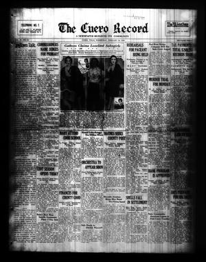 The Cuero Record (Cuero, Tex.), Vol. 38, No. 34, Ed. 1 Wednesday, February 10, 1932