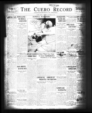 The Cuero Record (Cuero, Tex.), Vol. 36, No. 253, Ed. 1 Thursday, October 23, 1930