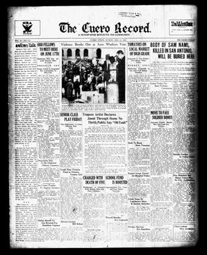 Primary view of object titled 'The Cuero Record. (Cuero, Tex.), Vol. 41, No. 111, Ed. 1 Sunday, May 12, 1935'.