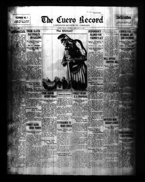The Cuero Record (Cuero, Tex.), Vol. 38, No. 33, Ed. 1 Tuesday, February 9, 1932