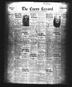 The Cuero Record (Cuero, Tex.), Vol. 39, No. 13, Ed. 1 Sunday, January 15, 1933