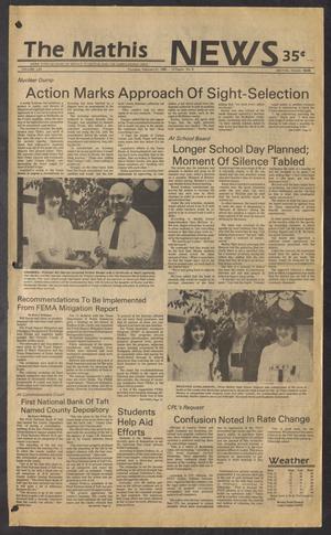 The Mathis News (Mathis, Tex.), Vol. 62, No. 8, Ed. 1 Thursday, February 21, 1985
