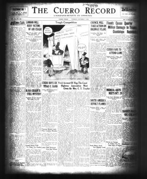 The Cuero Record (Cuero, Tex.), Vol. 36, No. 239, Ed. 1 Tuesday, October 7, 1930