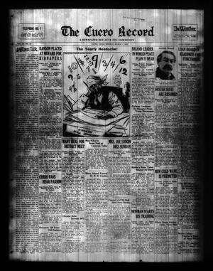The Cuero Record (Cuero, Tex.), Vol. 38, No. 56, Ed. 1 Monday, March 7, 1932