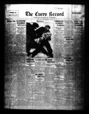 The Cuero Record (Cuero, Tex.), Vol. 38, No. 66, Ed. 1 Friday, March 18, 1932