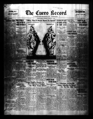 The Cuero Record (Cuero, Tex.), Vol. 38, No. 5, Ed. 1 Thursday, January 7, 1932