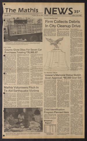 The Mathis News (Mathis, Tex.), Vol. 62, No. 39, Ed. 1 Thursday, September 26, 1985