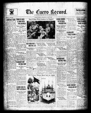 The Cuero Record. (Cuero, Tex.), Vol. 41, No. 108, Ed. 1 Wednesday, May 8, 1935