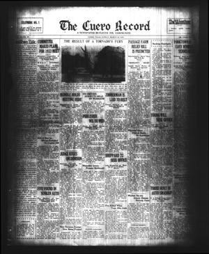 The Cuero Record (Cuero, Tex.), Vol. 39, No. 66, Ed. 1 Sunday, March 19, 1933