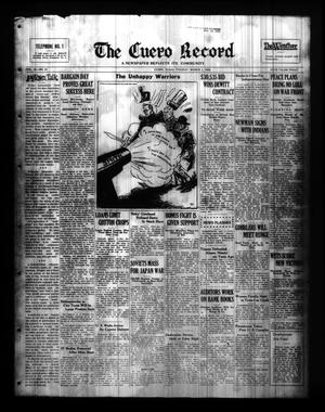 The Cuero Record (Cuero, Tex.), Vol. 38, No. 51, Ed. 1 Tuesday, March 1, 1932