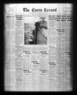 The Cuero Record (Cuero, Tex.), Vol. 42, No. 248, Ed. 1 Wednesday, October 21, 1936