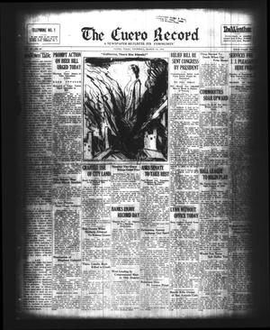 The Cuero Record (Cuero, Tex.), Vol. 39, No. 64, Ed. 1 Thursday, March 16, 1933
