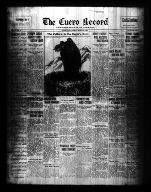 The Cuero Record (Cuero, Tex.), Vol. 38, No. 72, Ed. 1 Friday, March 25, 1932