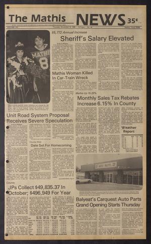 The Mathis News (Mathis, Tex.), Vol. 62, No. 46, Ed. 1 Thursday, November 14, 1985