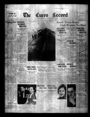 The Cuero Record (Cuero, Tex.), Vol. 44, No. 46, Ed. 1 Thursday, February 24, 1938