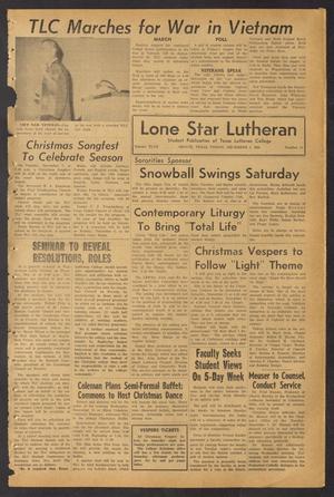 Lone Star Lutheran (Seguin, Tex.), Vol. 47, No. 10, Ed. 1 Friday, December 3, 1965