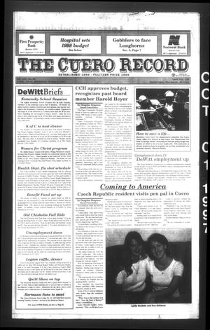 The Cuero Record (Cuero, Tex.), Vol. 103, No. 38, Ed. 1 Wednesday, October 1, 1997