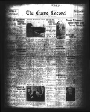 The Cuero Record (Cuero, Tex.), Vol. 39, No. 95, Ed. 1 Friday, April 21, 1933