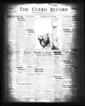 The Cuero Record (Cuero, Tex.), Vol. 36, No. 303, Ed. 1 Tuesday, December 23, 1930