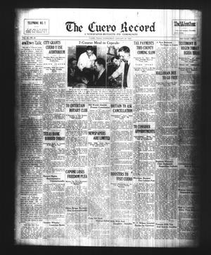 The Cuero Record (Cuero, Tex.), Vol. 39, No. 22, Ed. 1 Wednesday, January 25, 1933