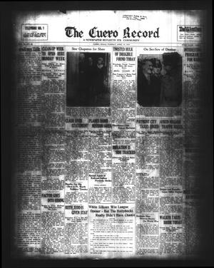 The Cuero Record (Cuero, Tex.), Vol. 39, No. 92, Ed. 1 Tuesday, April 18, 1933