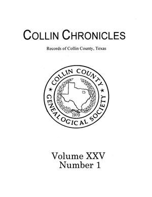 Primary view of object titled 'Collin Chronicles, Volume 25, Number 1, 2004/2005'.