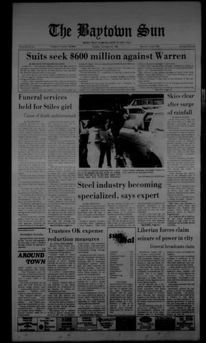 The Baytown Sun (Baytown, Tex.), Vol. 64, No. 10, Ed. 1 Tuesday, November 12, 1985