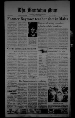 The Baytown Sun (Baytown, Tex.), Vol. 64, No. 21, Ed. 1 Monday, November 25, 1985