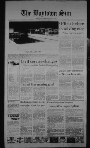 The Baytown Sun (Baytown, Tex.), Vol. 64, No. 11, Ed. 1 Wednesday, November 13, 1985