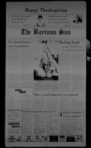 The Baytown Sun (Baytown, Tex.), Vol. 64, No. 24, Ed. 1 Thursday, November 28, 1985