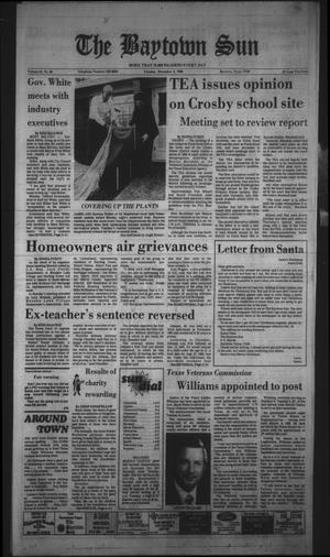 The Baytown Sun (Baytown, Tex.), Vol. 64, No. 28, Ed. 1 Tuesday, December 3, 1985