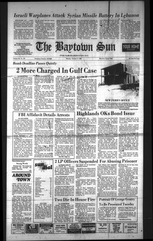 The Baytown Sun (Baytown, Tex.), Vol. 60, No. 291, Ed. 1 Monday, October 4, 1982