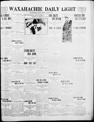 Primary view of object titled 'Waxahachie Daily Light (Waxahachie, Tex.), Vol. 22, No. 62, Ed. 1 Friday, June 5, 1914'.